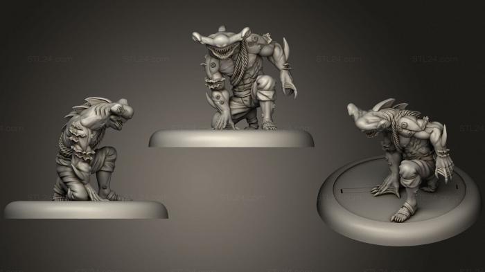 Military figurines (Arata, STKW_0615) 3D models for cnc